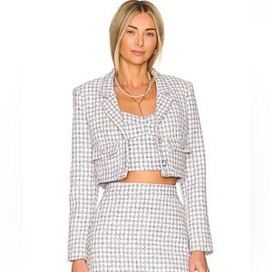 AMANDA UPRICHARD Spenser Blazer in Captiva